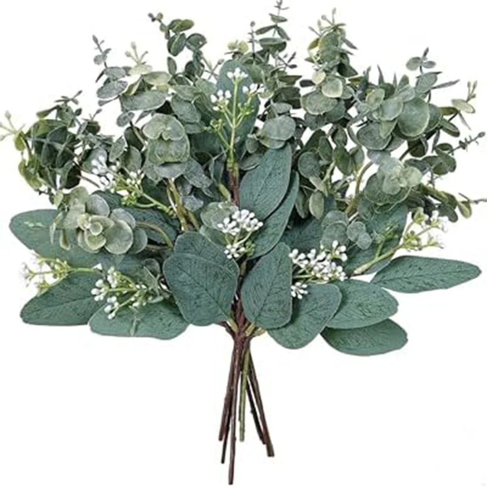 Artificial Eucalyptus 10pcs Stems for Wedding and Event Vase Filler Faux Leaves for Floral Arrangements and Home Decor Displays
Artificial Eucalyptus 10pcs Stems for Wedding and Event Vase Filler Faux Leaves for Floral Arrangements and Home Decor Displays