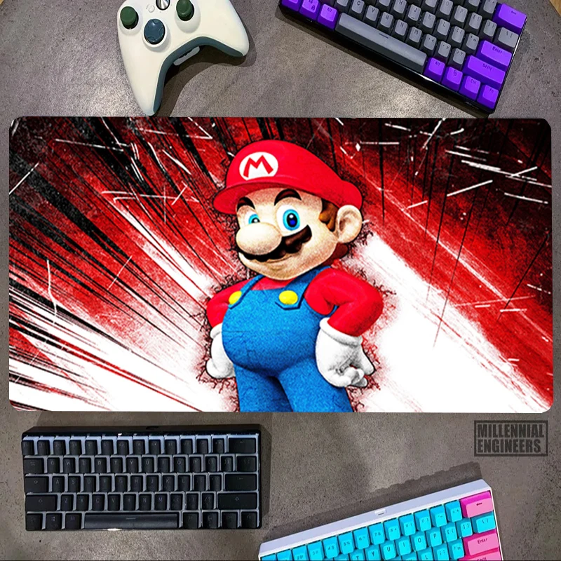 Hot Game M-Marios-cute Mouse Pad Premium Mousepad Big Mousepepad Gaming Mats Keyboard Desk Mat Office Accessories Gamer Extended
Hot Game M-Marios-cute Mouse Pad Premium Mousepad Big Mousepepad Gaming Mats Keyboard Desk Mat Office Accessories Gamer Extended