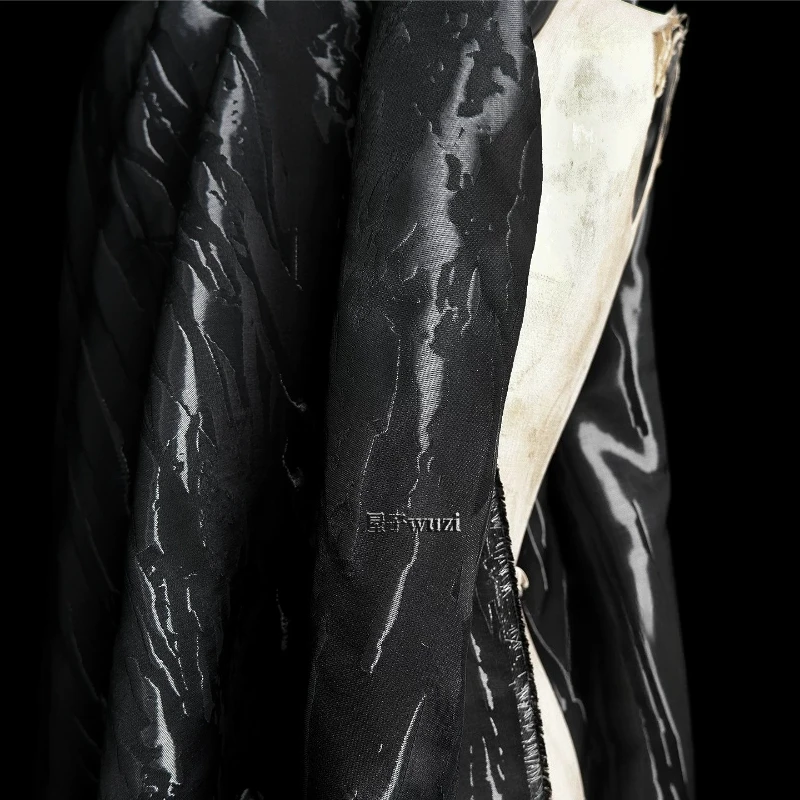 Liquid Metallic Satin Fabric Crystal Shimmer Striped Lurex for Trench Coat Pants Gown Designer DIY Sewing Accessories
Liquid Metallic Satin Fabric Crystal Shimmer Striped Lurex for Trench Coat Pants Gown Designer DIY Sewing Accessories