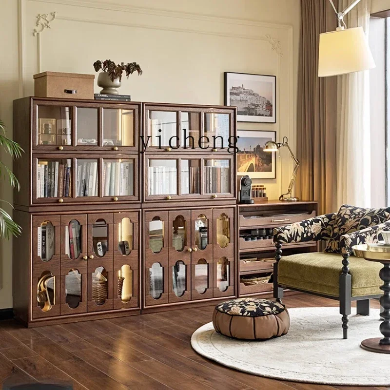 l2 retro module combination half wall bookcase study living room solid wood floor-to-ceiling bay window cabinet
l2 retro module combination half wall bookcase study living room solid wood floor-to-ceiling bay window cabinet