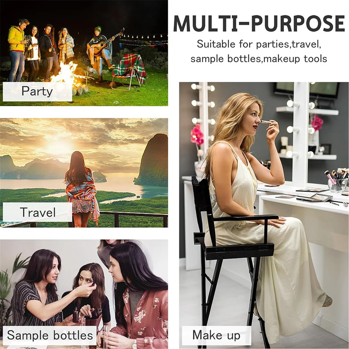 100Pcs 5ML Spray Bottle Small Cosmetic Packing Atomizer Perfume Bottles Atomizing Spray Liquid Container for TravelHUG
100Pcs 5ML Spray Bottle Small Cosmetic Packing Atomizer Perfume Bottles Atomizing Spray Liquid Container for TravelHUG