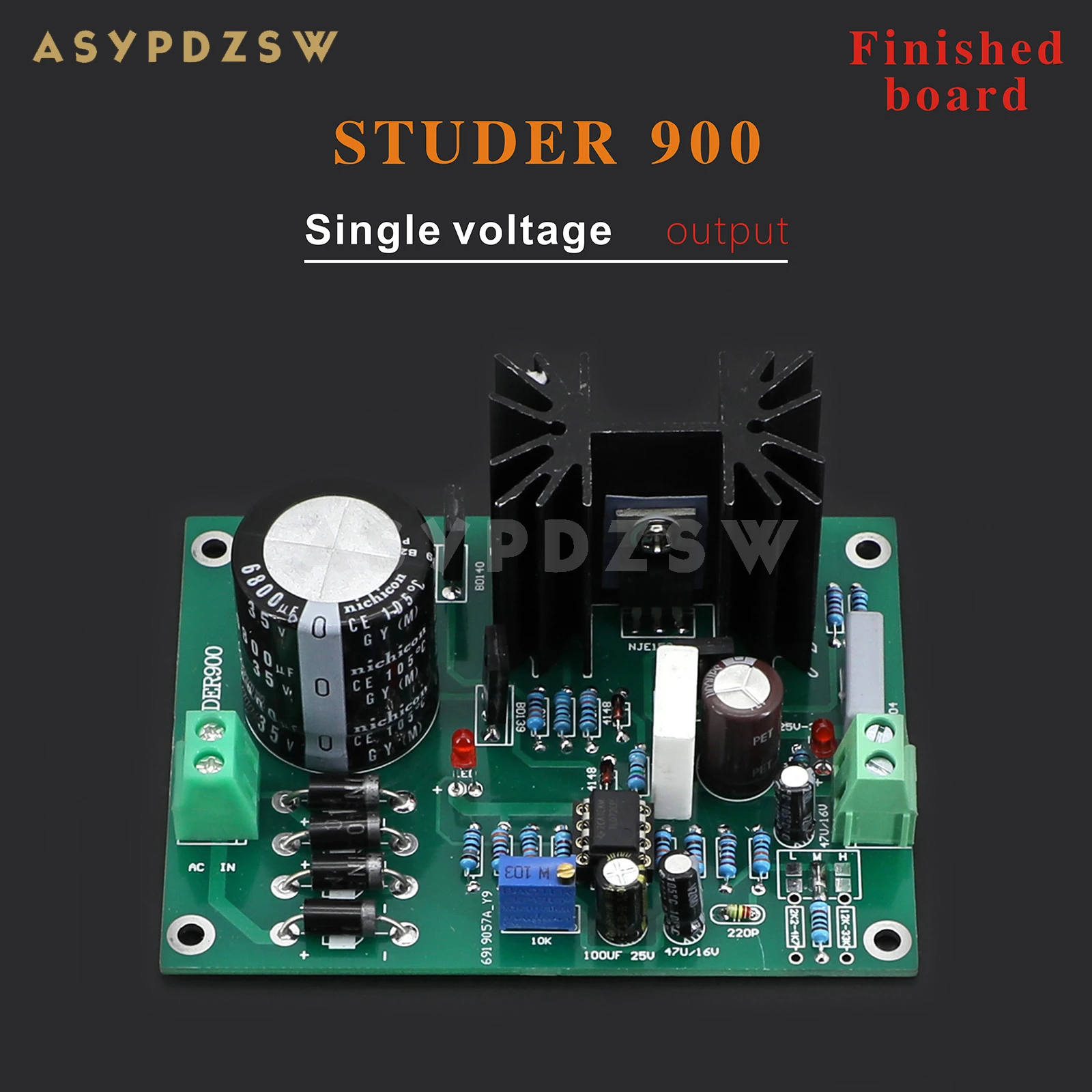 Base on STUDER 900 circuit Power supply DIY Kit/Finished board For preamplifier/DAC 5--24V
Base on STUDER 900 circuit Power supply DIY Kit/Finished board For preamplifier/DAC 5--24V