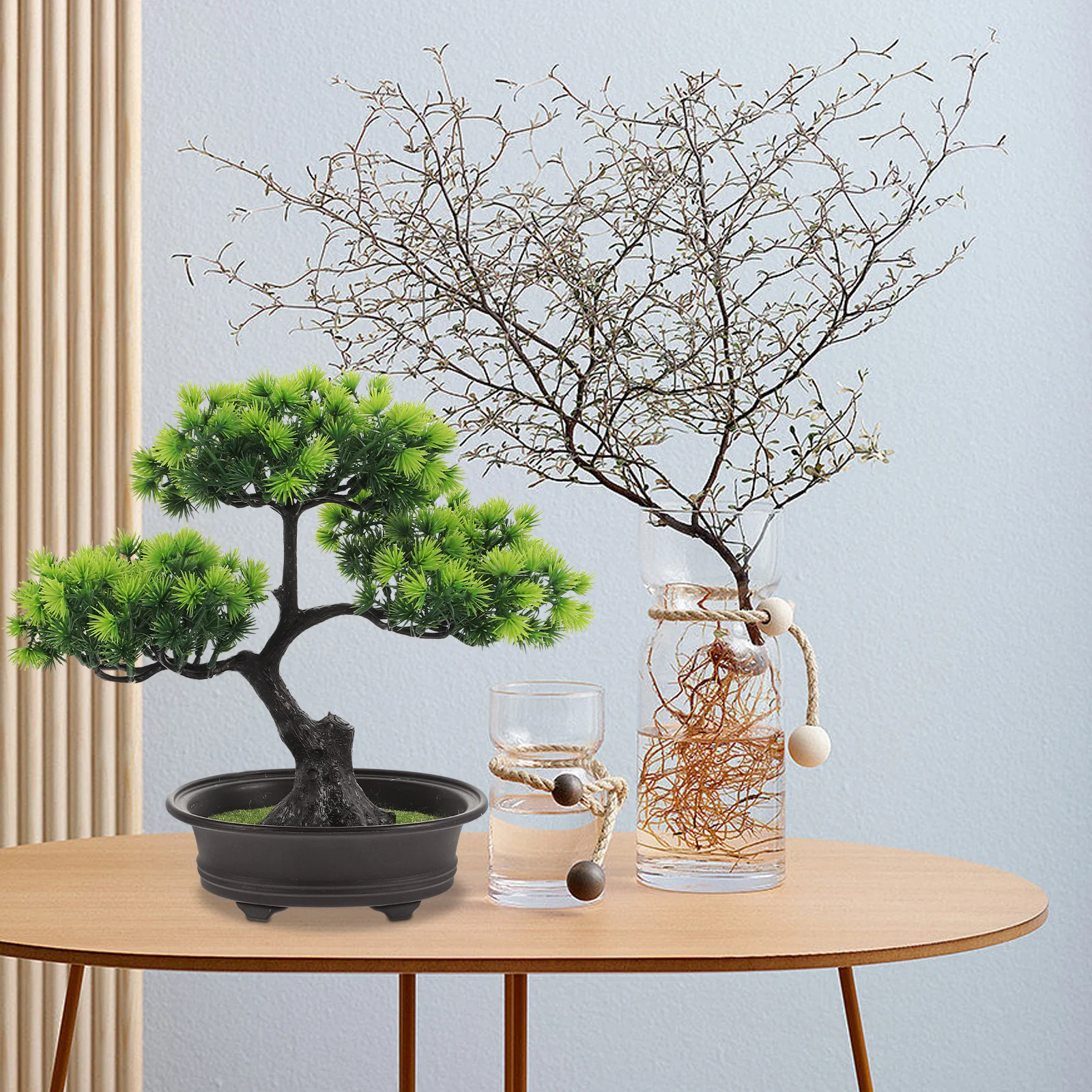 Simulated Potted Plant Ornaments Style Tree Artificial Decoration for Home Office Hotel Indoor Space Desktop Faux Plants
Simulated Potted Plant Ornaments Style Tree Artificial Decoration for Home Office Hotel Indoor Space Desktop Faux Plants