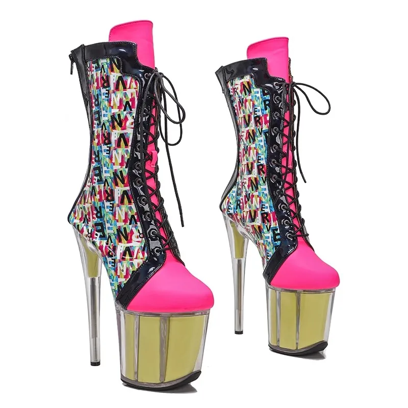 New 20CM/8inches PU Upper Modern Sexy Nightclub Pole Dance Shoes High Heel Platform Women's Ankle Boots 412
New 20CM/8inches PU Upper Modern Sexy Nightclub Pole Dance Shoes High Heel Platform Women's Ankle Boots 412