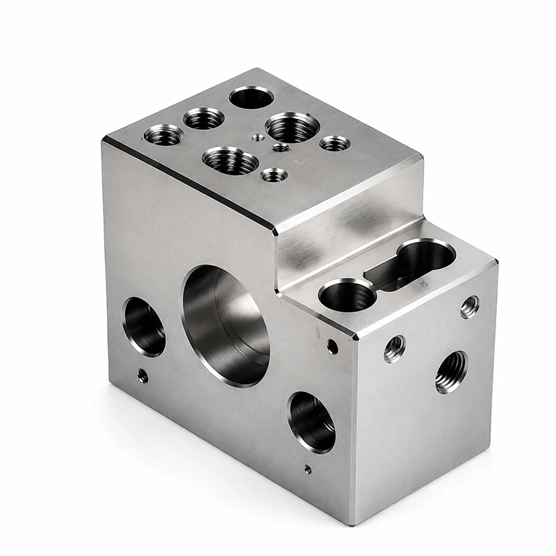 Custom CNC Machining Aluminum Positioning Block CNC Milling Components
Custom CNC Machining Aluminum Positioning Block CNC Milling Components