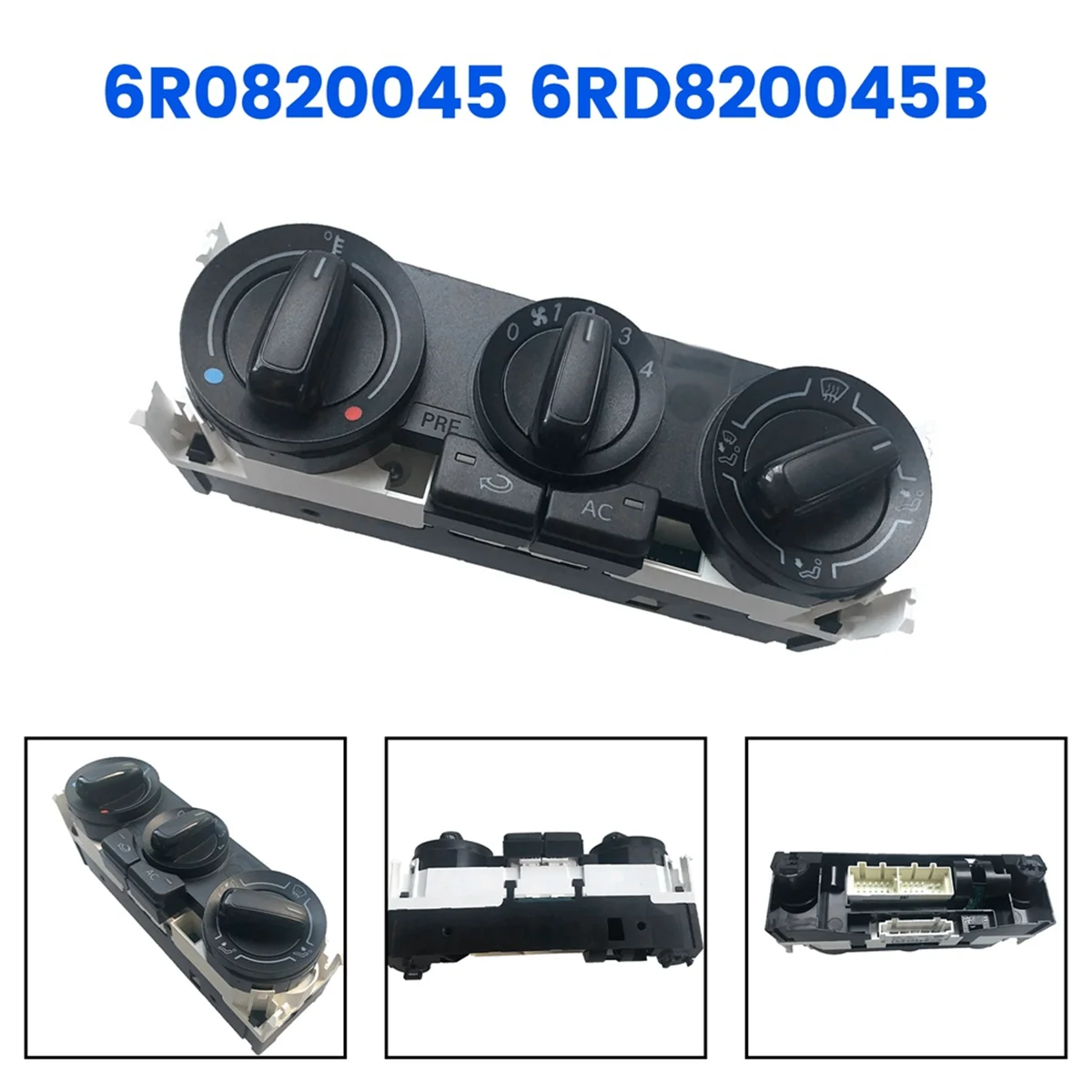 Car Manual A/C Heater Climate Control Panel Unit Switch for 5 6R 2010-2013 6R0820045 6RD820045B
Car Manual A/C Heater Climate Control Panel Unit Switch for 5 6R 2010-2013 6R0820045 6RD820045B