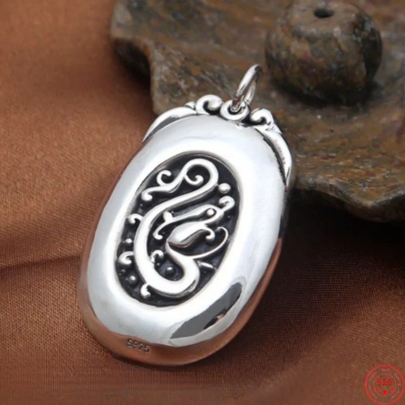 Genuine S925 Sterling Silver Pendants for Women Men New Fashion Smooth Surface Relief Flying Dragon Punk Jewelry Wholesale
Genuine S925 Sterling Silver Pendants for Women Men New Fashion Smooth Surface Relief Flying Dragon Punk Jewelry Wholesale