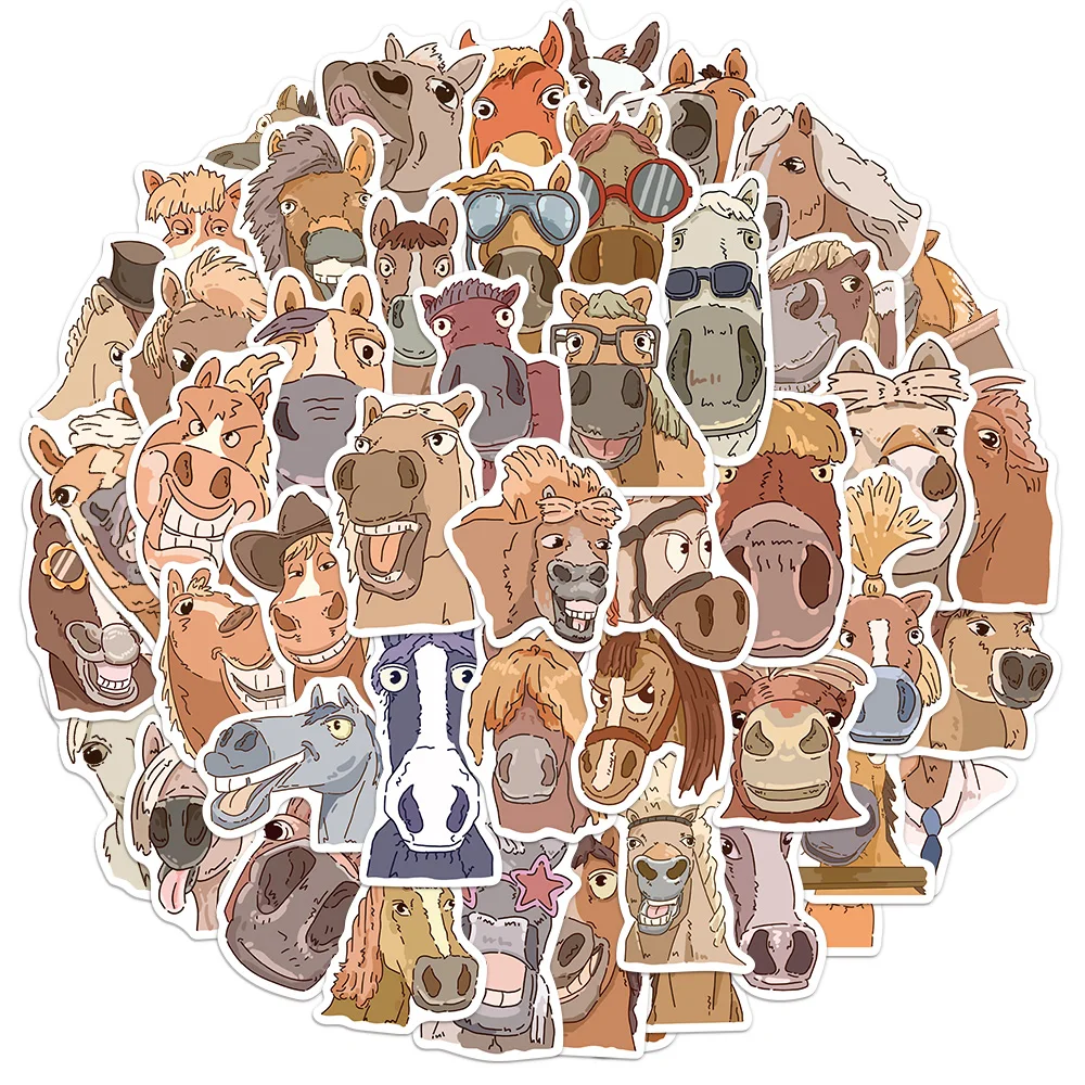 50 шт., забавные забавные наклейки с рисунком лошади, сделай сам, скрапбук, чехол для телефона, украшение для ноутбука, планшета, игрушечные наклейки
50 шт., забавные забавные наклейки с рисунком лошади, сделай сам, скрапбук, чехол для телефона, украшение для ноутбука, планшета, игрушечные наклейки