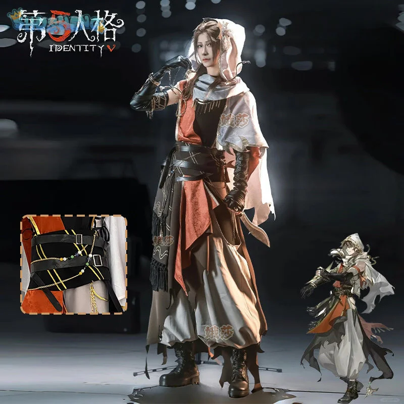 Identity Ⅴ Cosplay Naib Subedar Mercenary Fantasy World Costume Halloween Carnival Fashion Uniform Props Gloves Accessories Set
Identity Ⅴ Cosplay Naib Subedar Mercenary Fantasy World Costume Halloween Carnival Fashion Uniform Props Gloves Accessories Set