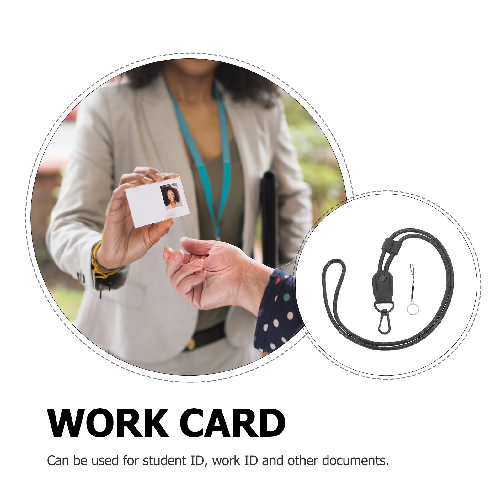 PU Sturdy Badge Holder Lanyard Smooth Comfortable Neck Strap for Office Work Id Badge Hanging Lanyard for Baggage Tag
PU Sturdy Badge Holder Lanyard Smooth Comfortable Neck Strap for Office Work Id Badge Hanging Lanyard for Baggage Tag