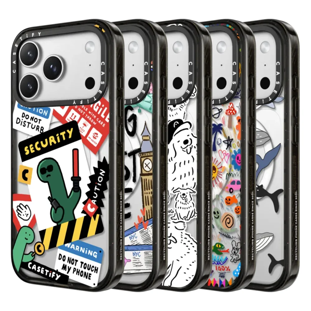 CASETiFY Printed Patterns Sticker Series Magnetic Drop-proof Case for iPhone 17 16 14 13 Pro Max Air 15 Plus Protect Cover
CASETiFY Printed Patterns Sticker Series Magnetic Drop-proof Case for iPhone 17 16 14 13 Pro Max Air 15 Plus Protect Cover