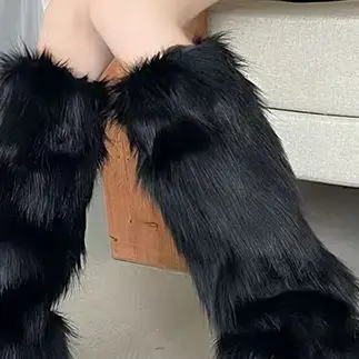 1Pair White Faux Fur Leg Warmers Boot Covers Y2K Goth Solid Leg Socks Punk Knee-length Fashion Warm Sock
1Pair White Faux Fur Leg Warmers Boot Covers Y2K Goth Solid Leg Socks Punk Knee-length Fashion Warm Sock