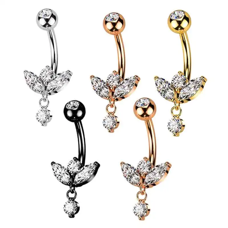 New Come Belly Button Rings 14G Stainless Steel CZ Navel Belly Rings 3/8" 10mm Piercing Barbell Body Jewelry for Women Girls
New Come Belly Button Rings 14G Stainless Steel CZ Navel Belly Rings 3/8" 10mm Piercing Barbell Body Jewelry for Women Girls