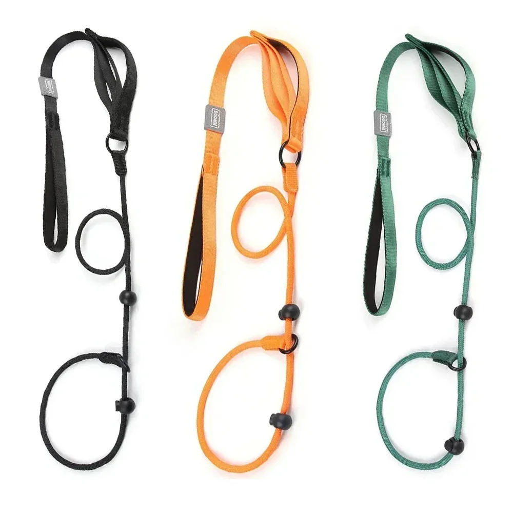 Heavy-Duty No-Pull Dog Slip Lead Leash - Padded Handle, Explosion-Proof P-Chain & Reflective Design for All Breeds.
Heavy-Duty No-Pull Dog Slip Lead Leash - Padded Handle, Explosion-Proof P-Chain & Reflective Design for All Breeds.