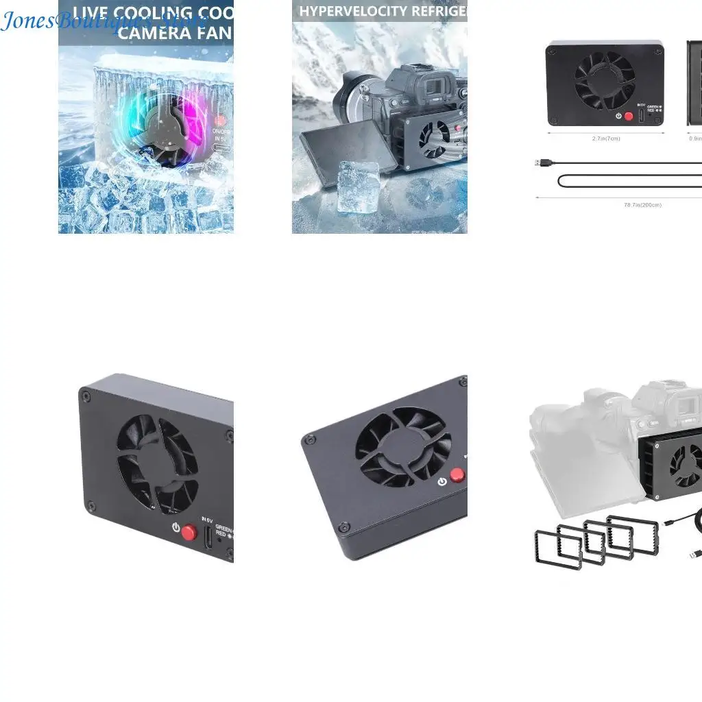 Camera Cooling Fan Heat Sink Quiet Fan For A7M4 A7cIl ZV11 ZVE10 ZVE1 A6700 Camera Coolers Fan For Video W8KE
Camera Cooling Fan Heat Sink Quiet Fan For A7M4 A7cIl ZV11 ZVE10 ZVE1 A6700 Camera Coolers Fan For Video W8KE