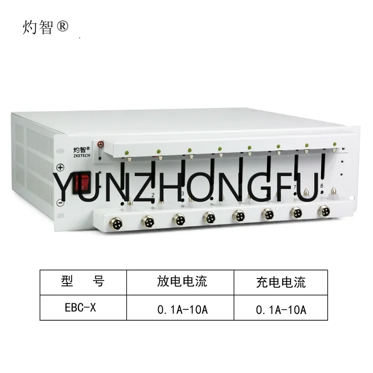 EBC-X 8-channel Battery Divider, Ternary Iron Lithium 18650 Battery Capacity Tester, 10A Cycle
EBC-X 8-channel Battery Divider, Ternary Iron Lithium 18650 Battery Capacity Tester, 10A Cycle