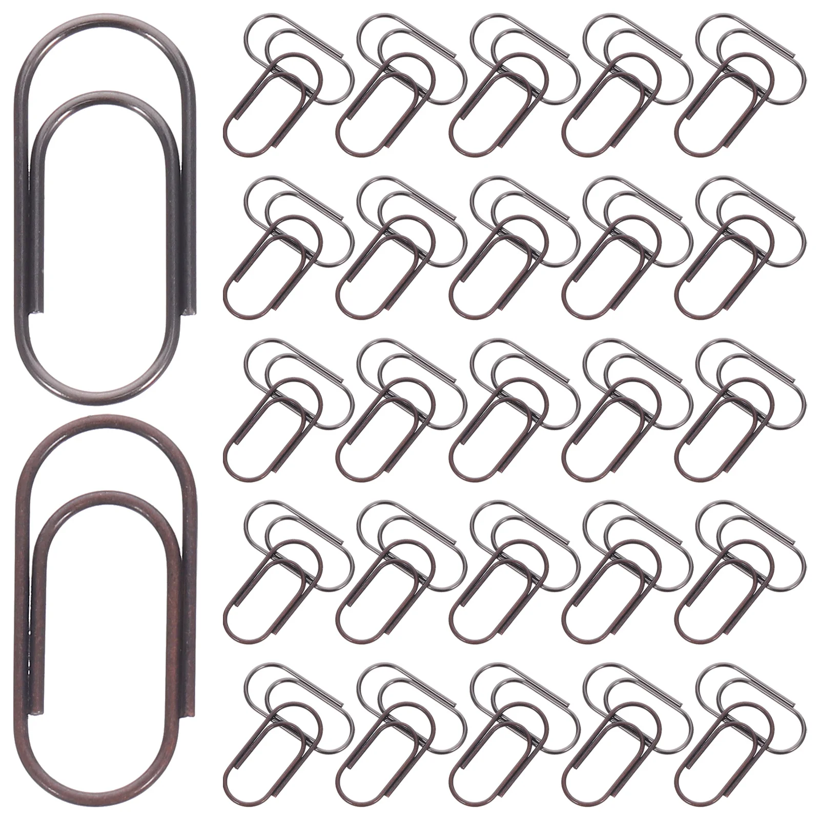 Retro Paper Clip Binder Clips Mini for Clamps Paperclips Small Metal Stationery Decorative Crafts Office
Retro Paper Clip Binder Clips Mini for Clamps Paperclips Small Metal Stationery Decorative Crafts Office