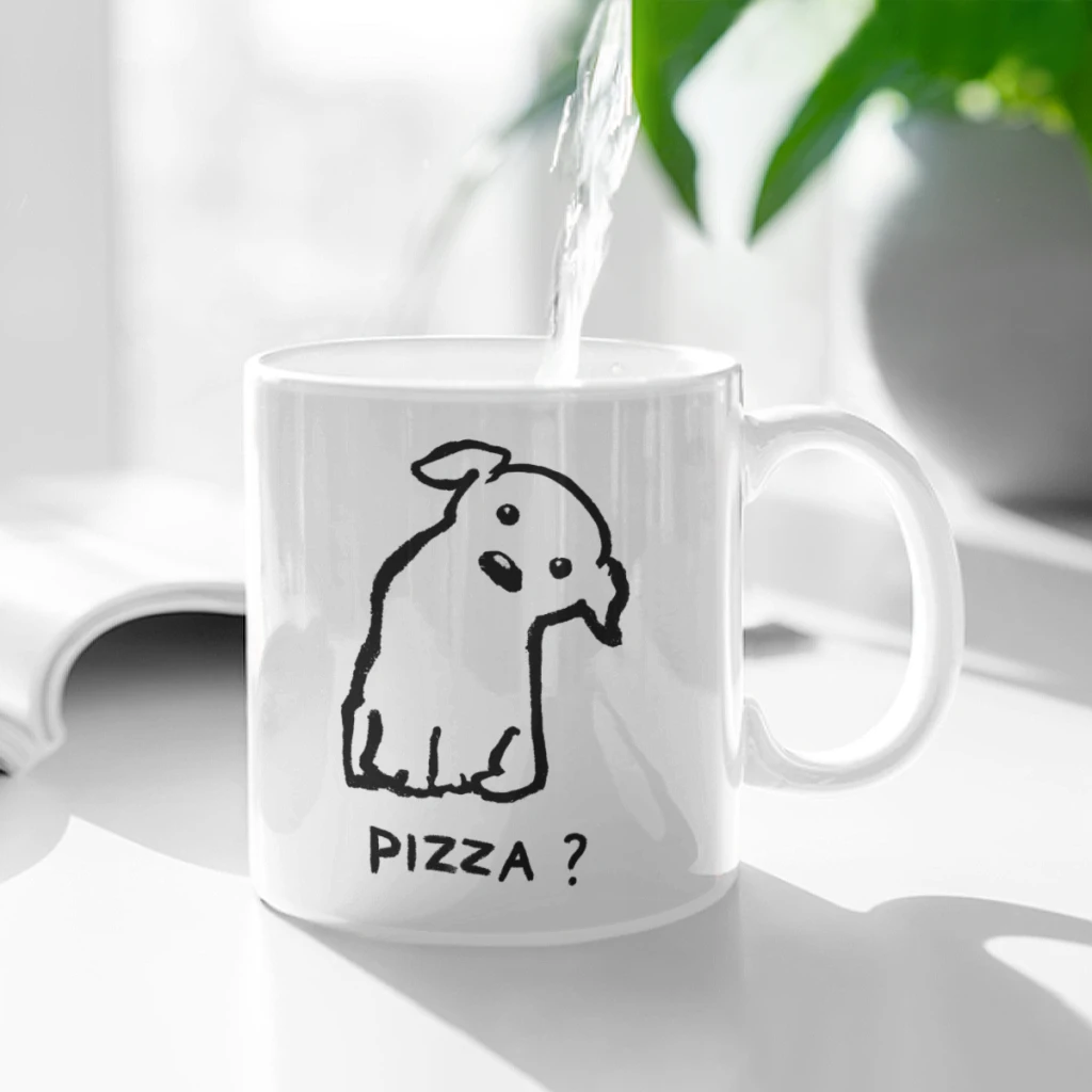 Is it Pizza time Ceramic Cup Coffee Oatmeal Breakfast Cup Creative Personality Mug
Is it Pizza time Ceramic Cup Coffee Oatmeal Breakfast Cup Creative Personality Mug