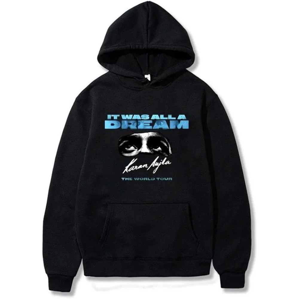 Karan Aujla It Was All A Dream World Tour Merch Hoodie Women Men Long Sleeve Sweatshirt Fashion Pullover Clothes
Karan Aujla It Was All A Dream World Tour Merch Hoodie Women Men Long Sleeve Sweatshirt Fashion Pullover Clothes