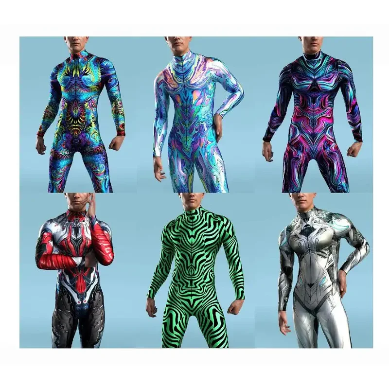 2025 New Cosplay Futuristic Mechanical Armour Jumpsuit Cool Fighter Cosplay Bodysuit Steampunk Costume Halloween Party Shows Men
2025 New Cosplay Futuristic Mechanical Armour Jumpsuit Cool Fighter Cosplay Bodysuit Steampunk Costume Halloween Party Shows Men
