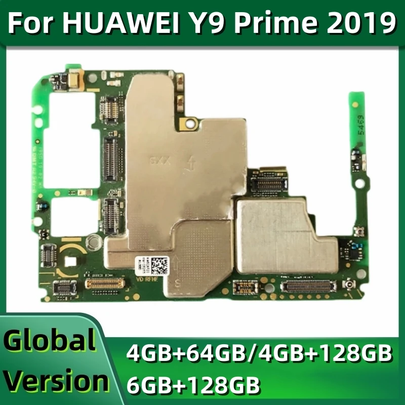 Motherboard for HUAWEI Y9 Prime 2019, Original Mainboard, Unlocked Logic Board with Global ROM, 128GB, STK-L22
Motherboard for HUAWEI Y9 Prime 2019, Original Mainboard, Unlocked Logic Board with Global ROM, 128GB, STK-L22