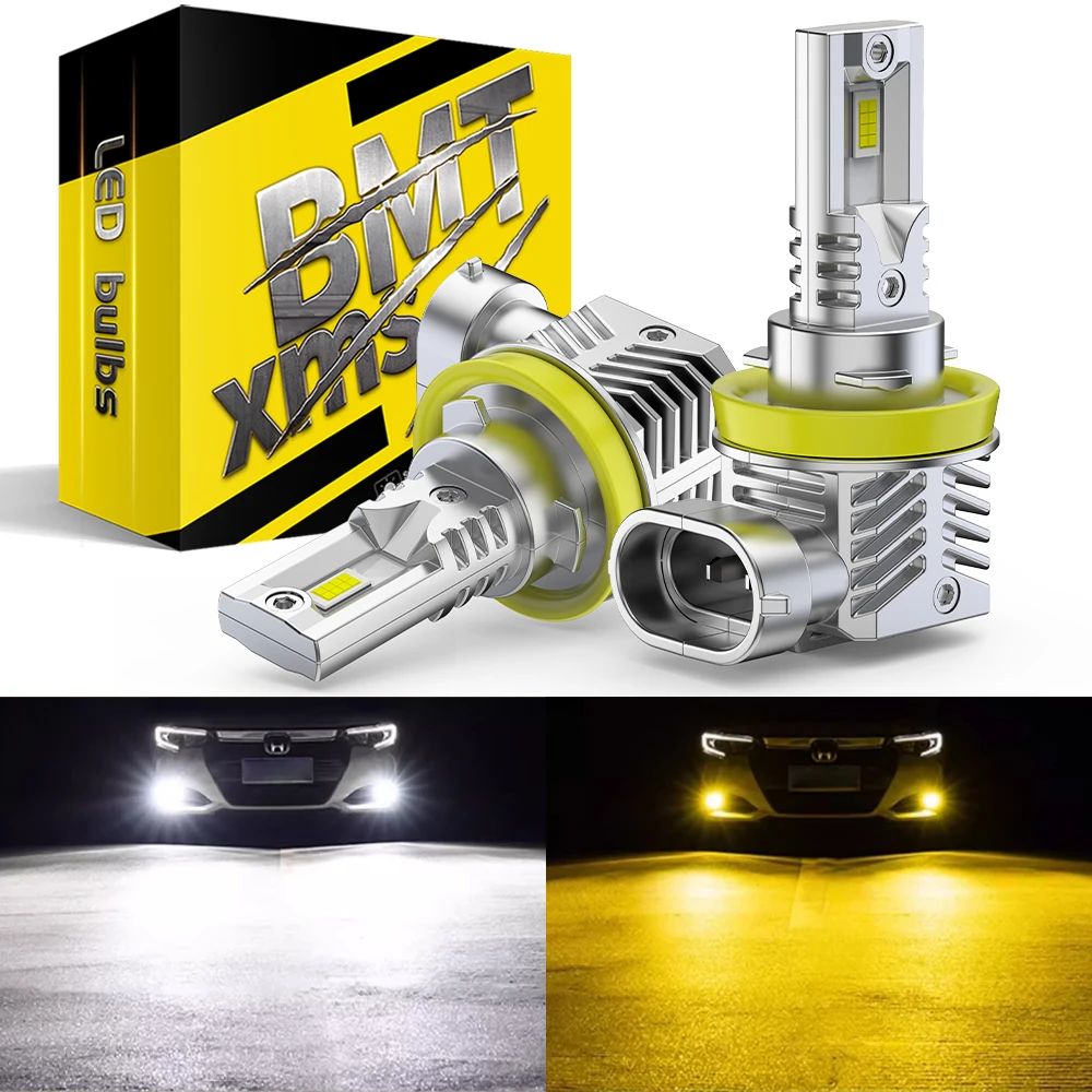 BMTxms 2PCS 9005 HB3 9006 HB4 LED DRL Lamp H10 9145 H8 H11 LED Fog Lights White Yellow Dual Color For BMW Audi Benz Smart Seat
BMTxms 2PCS 9005 HB3 9006 HB4 LED DRL Lamp H10 9145 H8 H11 LED Fog Lights White Yellow Dual Color For BMW Audi Benz Smart Seat