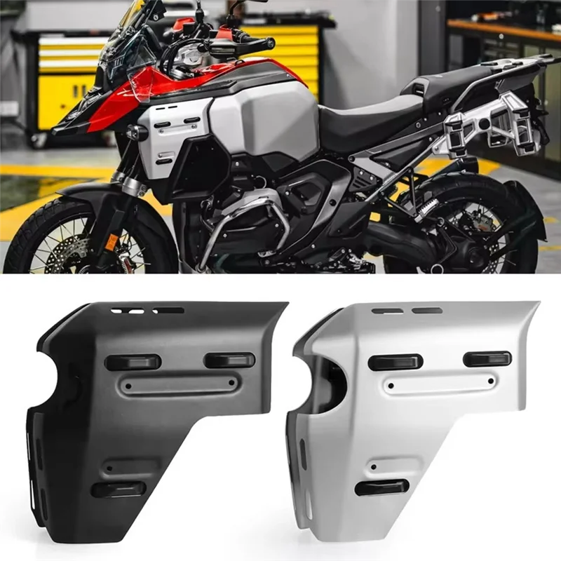 Motorcycle Radiator Side Cover Panel Frame Guard Fairing Protector For BMW R1300GS ADV Adventure 2024 2025
Motorcycle Radiator Side Cover Panel Frame Guard Fairing Protector For BMW R1300GS ADV Adventure 2024 2025