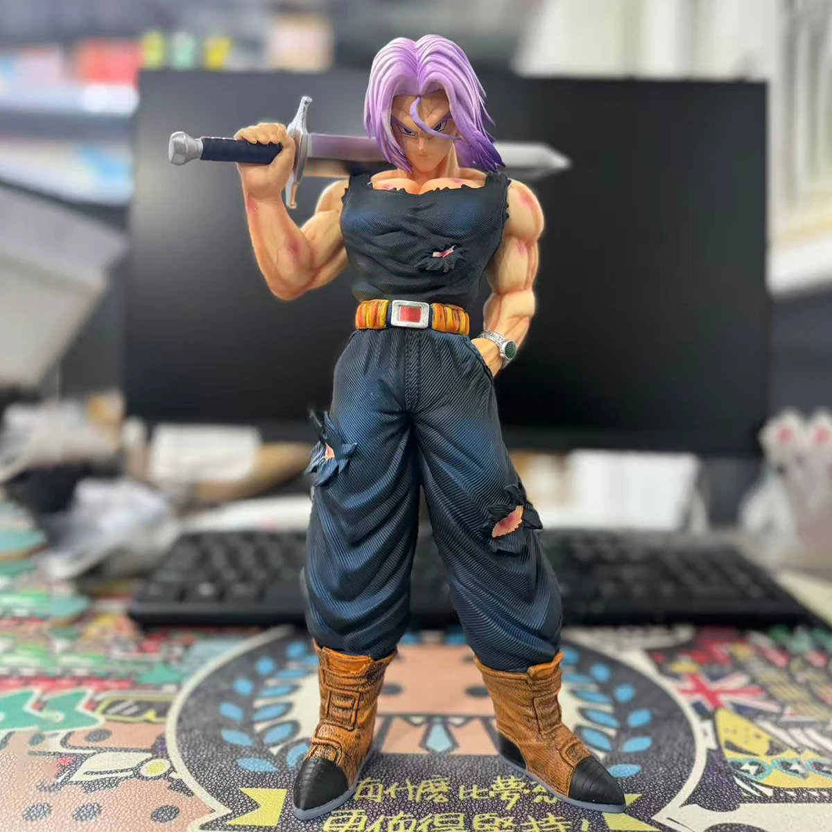 30cm Dragon Ball Z Trunks Figure Replace Heads Future Trunks Super Saiyan Action Figures Collection Mode Toys Gifts
30cm Dragon Ball Z Trunks Figure Replace Heads Future Trunks Super Saiyan Action Figures Collection Mode Toys Gifts