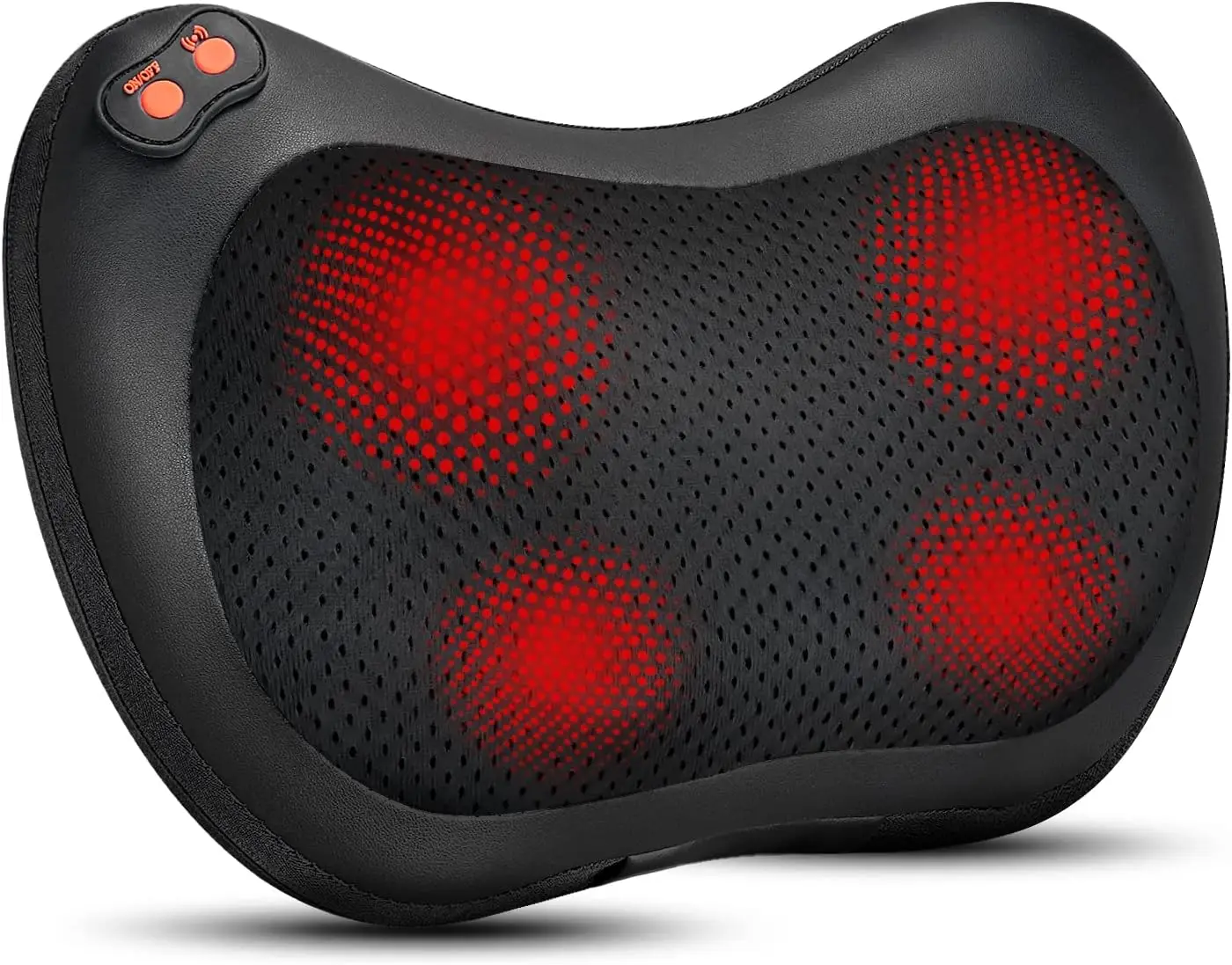 Massage Pillow with Heat,Back Neck Massager,Deep Tissue Kneading Massagers for Shoulder, Legs, Electric Massager On Car and Home
Massage Pillow with Heat,Back Neck Massager,Deep Tissue Kneading Massagers for Shoulder, Legs, Electric Massager On Car and Home