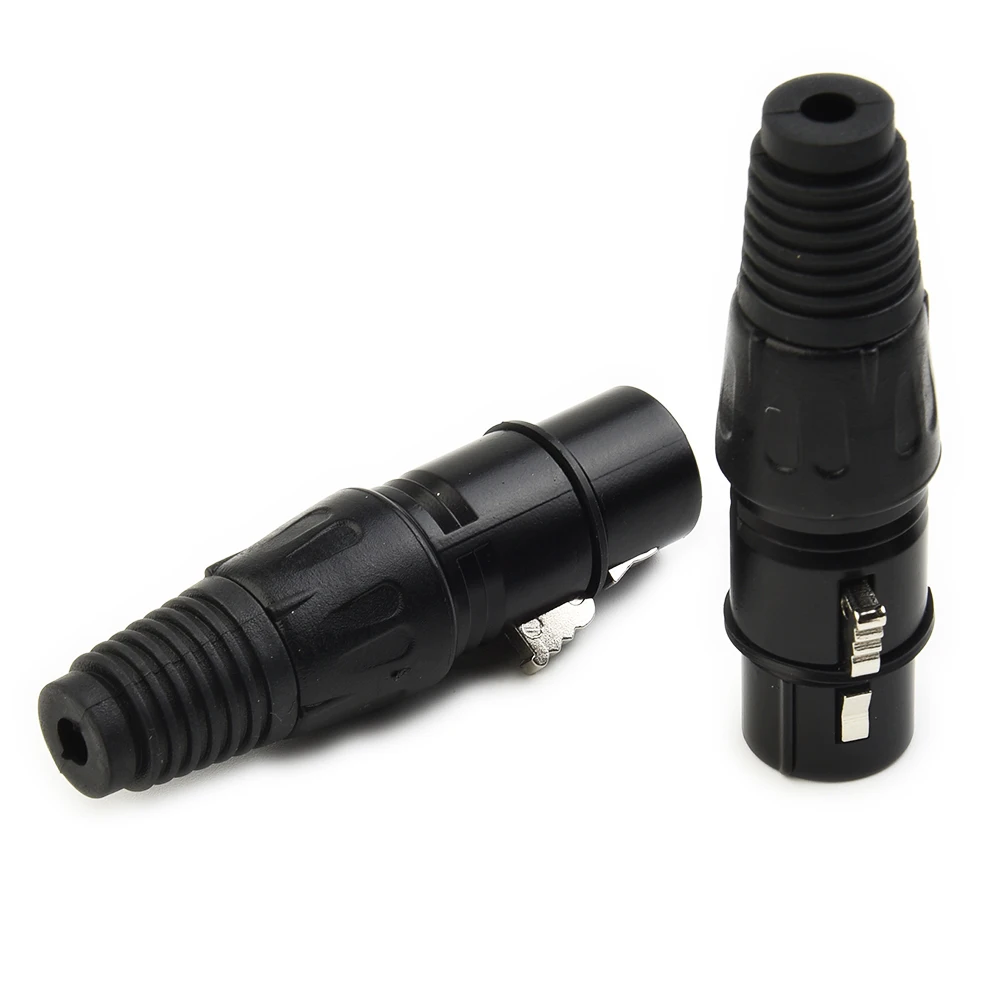 Upgrading Microphone Audio Cables Plug Connectors Male & Female Plastic 1.5 X 6.7cm 10 Pairs 3 Pin Black Durable
Upgrading Microphone Audio Cables Plug Connectors Male & Female Plastic 1.5 X 6.7cm 10 Pairs 3 Pin Black Durable