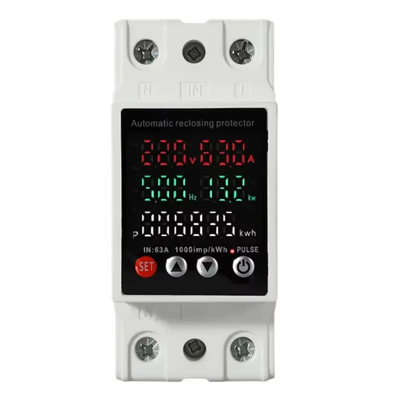 A23P Relay Protector Rail-Mounted Protector Under Voltage Protective Device Relay With Over Current Protection Kwh Meter
A23P Relay Protector Rail-Mounted Protector Under Voltage Protective Device Relay With Over Current Protection Kwh Meter