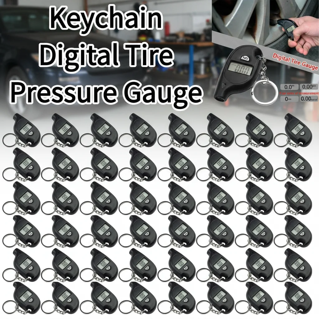 1-20PCS Keychain Digital Tire Pressure Gauge Mini Car Design LCD Display High Precision Portable Tire Pressure Tester
1-20PCS Keychain Digital Tire Pressure Gauge Mini Car Design LCD Display High Precision Portable Tire Pressure Tester