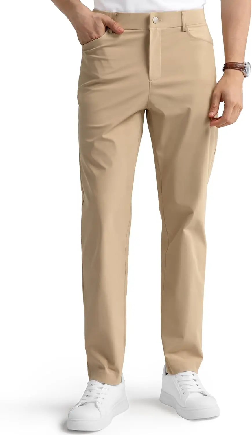 Men's Slim Fit Pants for Business Work Casual
Men's Slim Fit Pants for Business Work Casual