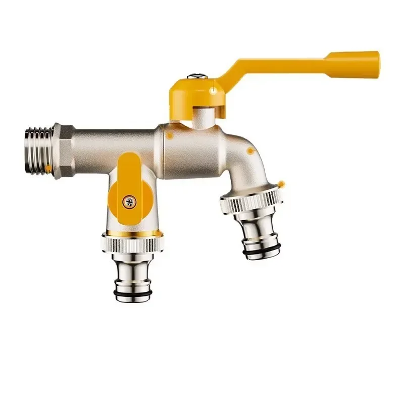 Outdoor Garden Water Tap Household Outdoor Tap Water Double Head and Double Outlet Anti-freeze Crack Garden Watering Faucet
Outdoor Garden Water Tap Household Outdoor Tap Water Double Head and Double Outlet Anti-freeze Crack Garden Watering Faucet