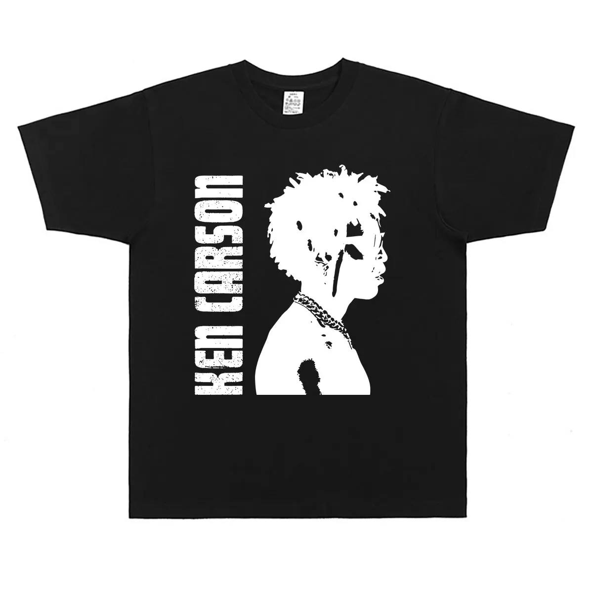 Rapper Ken Carson Face Graphic T-shirt Playboi Carti Opium Merch T-shirts Men Women Hip Hop Retro Oversized T Shirts Streetwear
Rapper Ken Carson Face Graphic T-shirt Playboi Carti Opium Merch T-shirts Men Women Hip Hop Retro Oversized T Shirts Streetwear