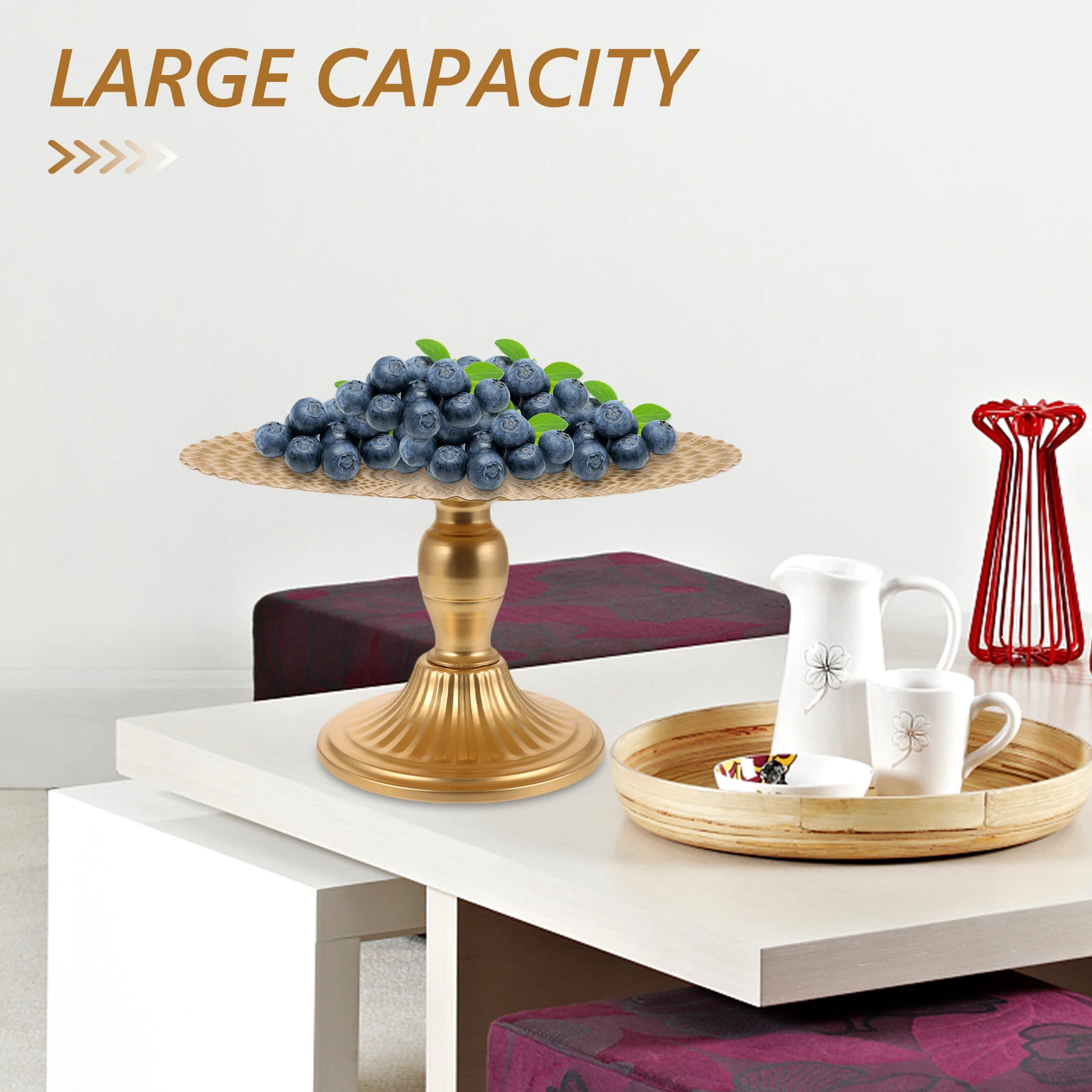 Iron Cake Pan Tray White 24W900A Elegant Multi Functional Cake Fruit Dessert Serving St Home Party Bright Colors Charm Lovely
Iron Cake Pan Tray White 24W900A Elegant Multi Functional Cake Fruit Dessert Serving St Home Party Bright Colors Charm Lovely