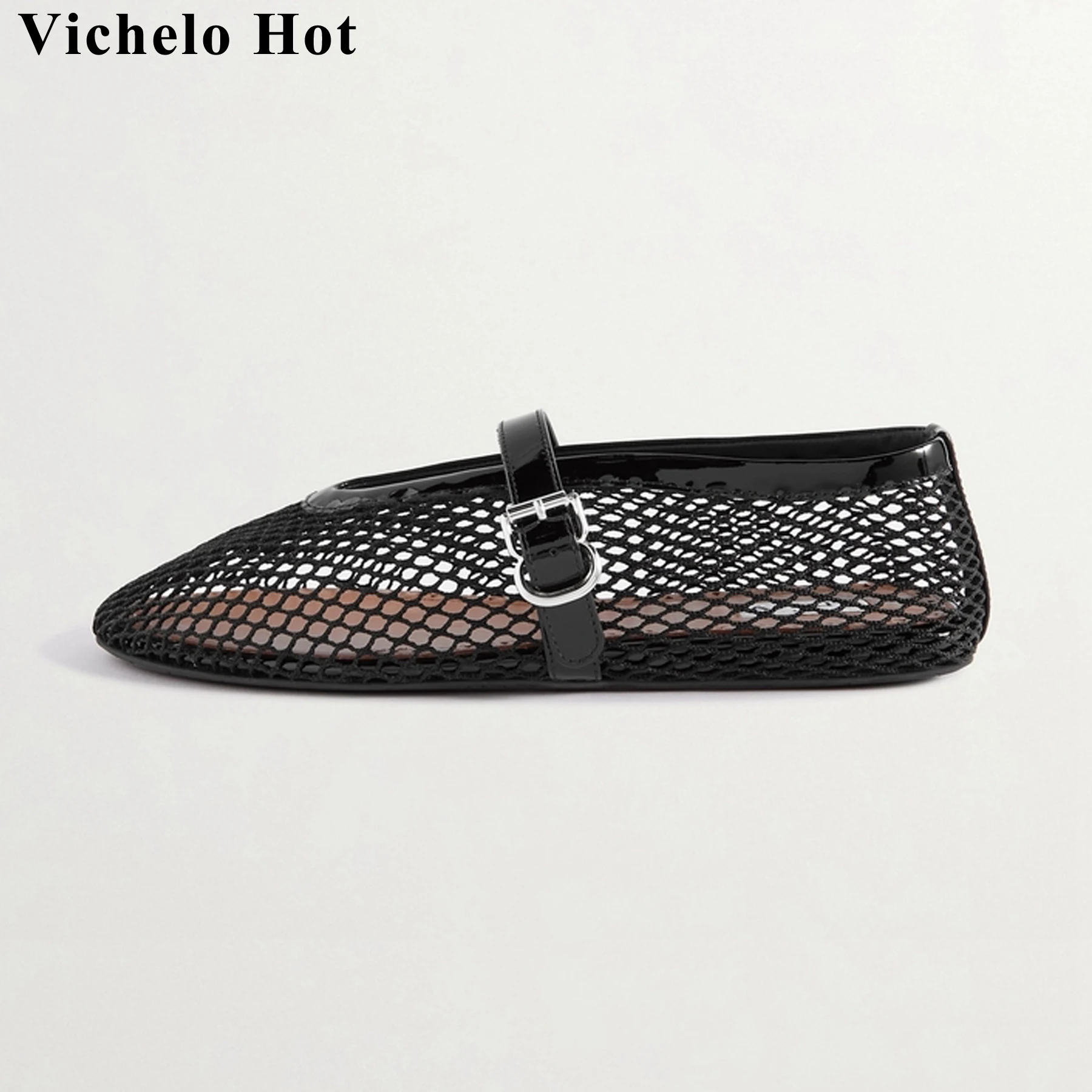 Женские балетки с кристаллами Vichelo, летние дышащие Туфли Мэри Джейн с ремешком и пряжкой, большие размеры
Женские балетки с кристаллами Vichelo, летние дышащие Туфли Мэри Джейн с ремешком и пряжкой, большие размеры