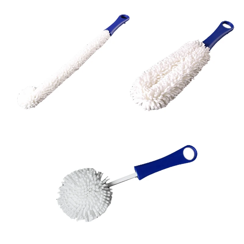 3 Pieces Wine Decanter Cleaning Brush,Flexible Wine Glass Cleaner For Goblets/Champagne Flutes/Cups/Glasses
3 Pieces Wine Decanter Cleaning Brush,Flexible Wine Glass Cleaner For Goblets/Champagne Flutes/Cups/Glasses