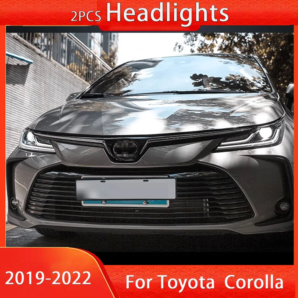 Светодиодная фара для Toyota Corolla, светодиодная фара 2019-2022, фары Corolla DRL, указатель поворота, дальний свет, линза проектора «ангельский глаз»
Светодиодная фара для Toyota Corolla, светодиодная фара 2019-2022, фары Corolla DRL, указатель поворота, дальний свет, линза проектора «ангельский глаз»