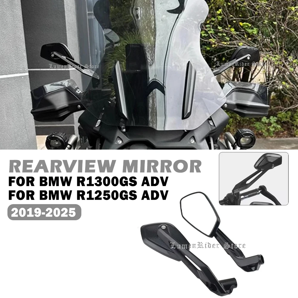 For BMW R1250GS ADV R1300GS Adventure 2019-2025 HD Wide Angle Adjustable Motorcycle Rearview Side Mirrors
For BMW R1250GS ADV R1300GS Adventure 2019-2025 HD Wide Angle Adjustable Motorcycle Rearview Side Mirrors