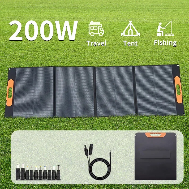 200W Panel ETFE Flexible Foldable High Efficience Portable Waterproof IP68 60W 100W Panel Camping RV Travel
200W Panel ETFE Flexible Foldable High Efficience Portable Waterproof IP68 60W 100W Panel Camping RV Travel