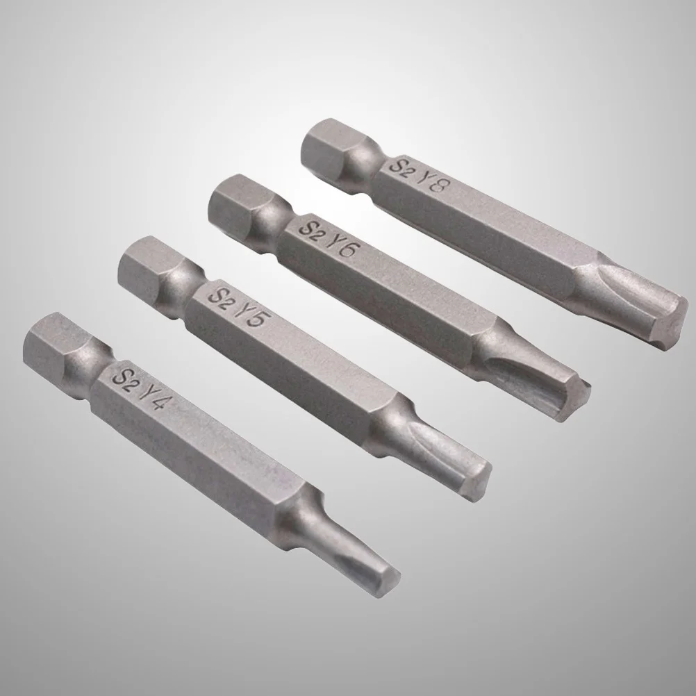 4 pcs Triangle Head Screwdriver Bits High-Quality Steel Strong Magnetic For Electric Pneumatic Tools Furniture Industry Triangle
4 pcs Triangle Head Screwdriver Bits High-Quality Steel Strong Magnetic For Electric Pneumatic Tools Furniture Industry Triangle