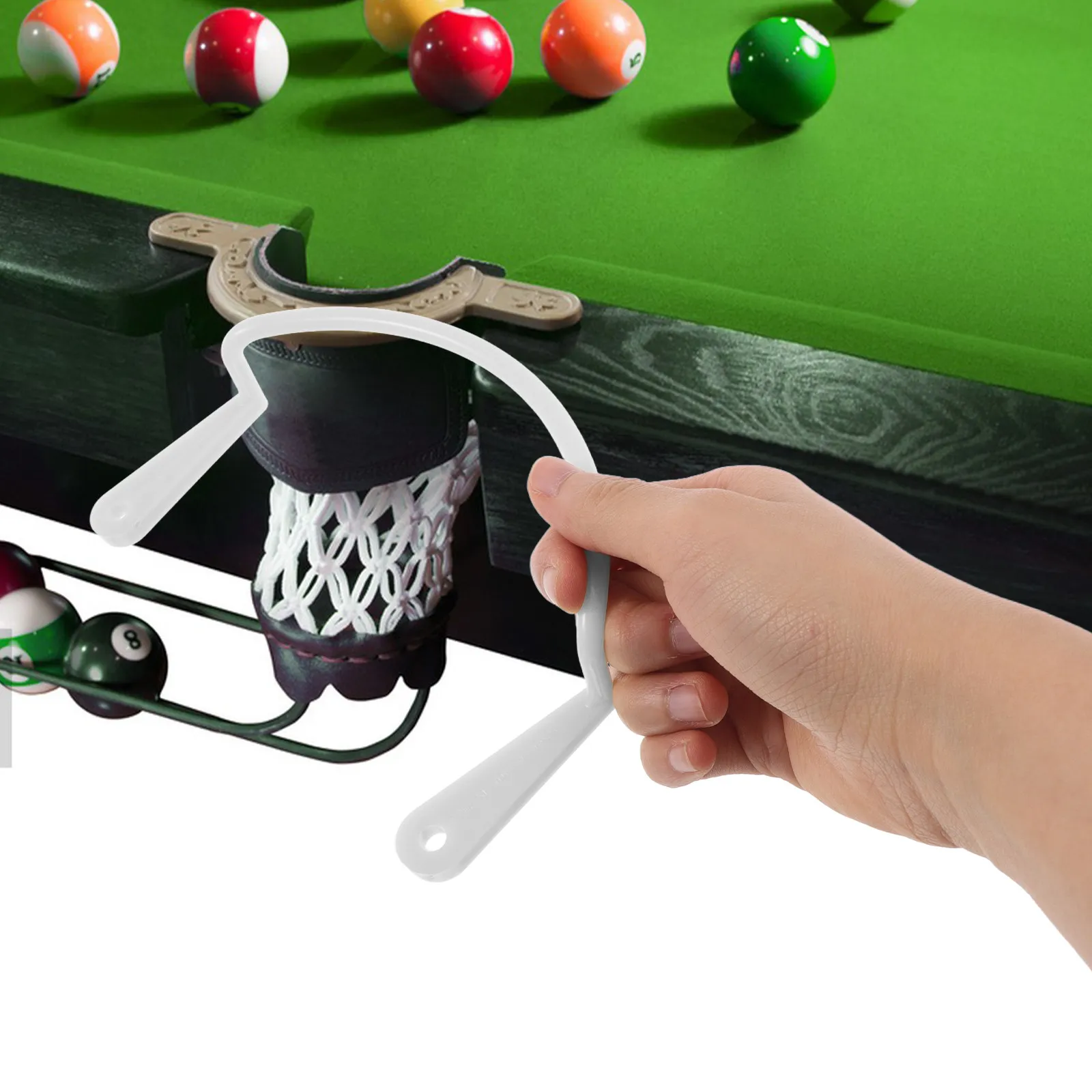 Комплект из 6 кронштейнов для бильярдных карманов: прочная опорная рама, быстрая установка, для бильярдных столов, сеток, домашнего бара, клуба, замена
Комплект из 6 кронштейнов для бильярдных карманов: прочная опорная рама, быстрая установка, для бильярдных столов, сеток, домашнего бара, клуба, замена