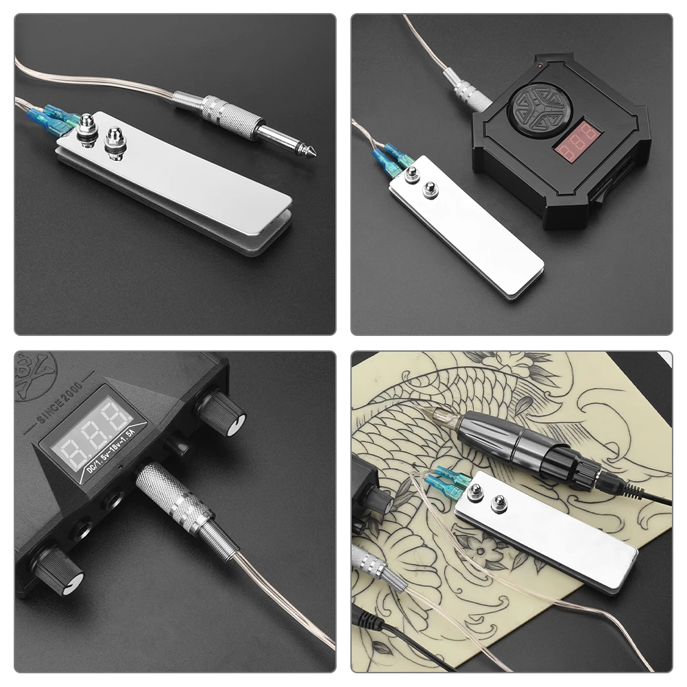 Stainless Steel Tattoo Pedal For Tattooing Machine Power Footswitch Durable Copper Wire Conductivity Easy Control Professional
Stainless Steel Tattoo Pedal For Tattooing Machine Power Footswitch Durable Copper Wire Conductivity Easy Control Professional