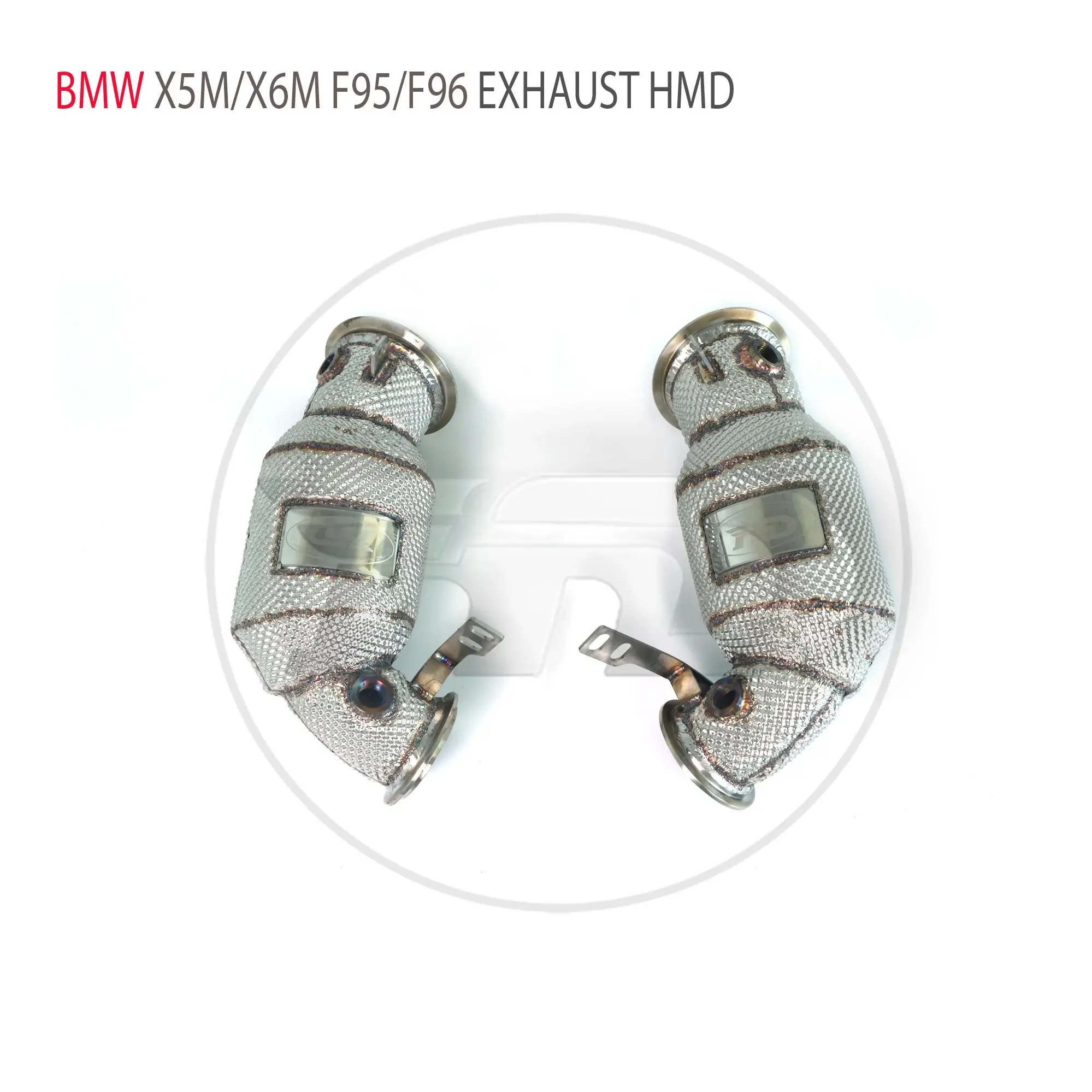 HMD Exhaust System Performance Downpipe for BMW X5M X6M F95 F96 2019+ Car Accessories With Catalytic Converter
HMD Exhaust System Performance Downpipe for BMW X5M X6M F95 F96 2019+ Car Accessories With Catalytic Converter
