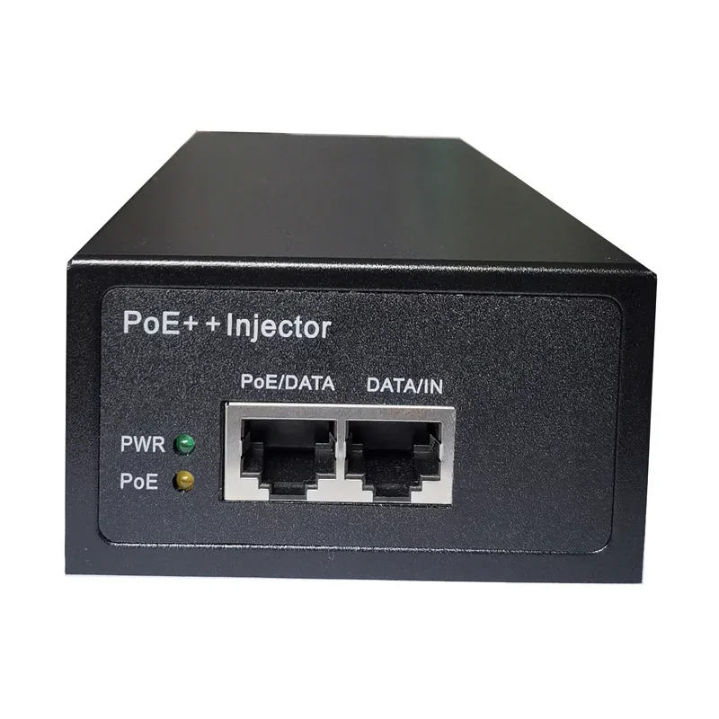 IEEE 802.3bt PoE++ Injector 90W 2.5G Multi-Gigabit Metal Case,Active PoE Power Supply Adapter 48V for IP Camera Wireless AP CCTv
IEEE 802.3bt PoE++ Injector 90W 2.5G Multi-Gigabit Metal Case,Active PoE Power Supply Adapter 48V for IP Camera Wireless AP CCTv