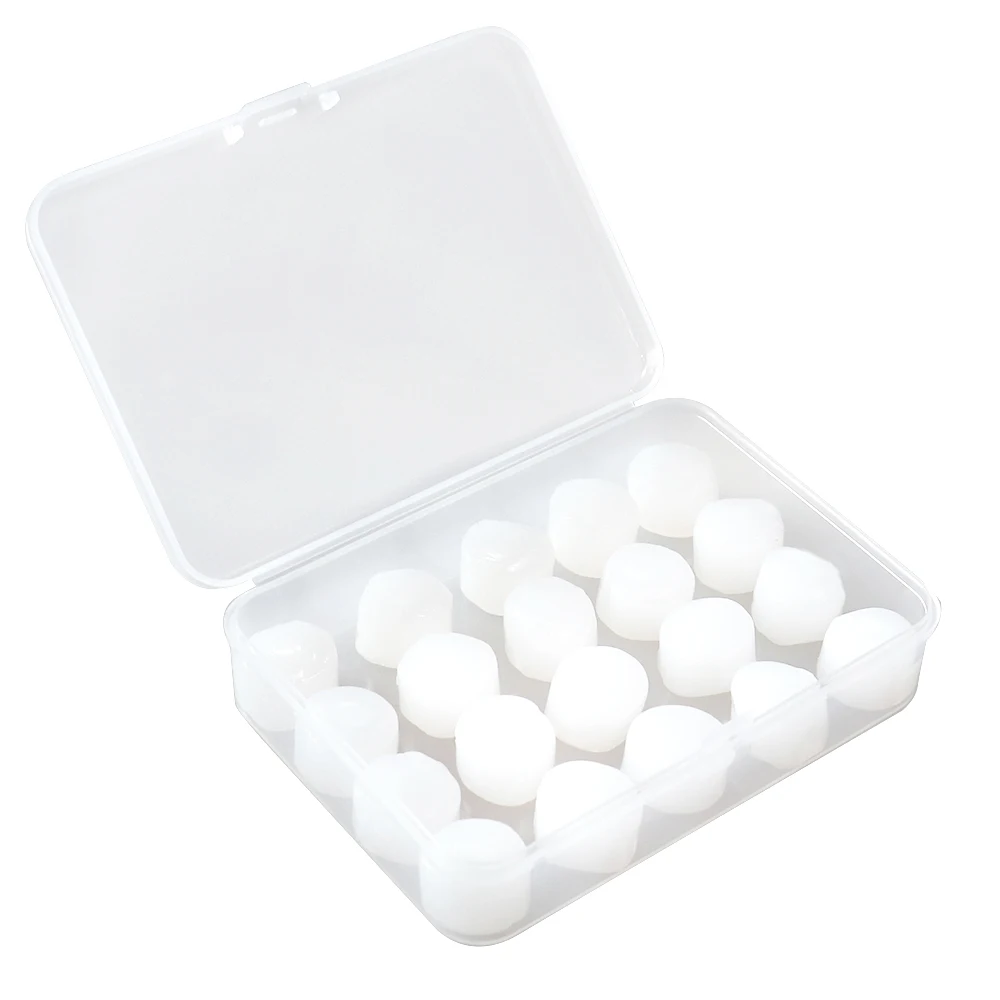 20pcs Silicone Ear Plugs Reusable Waterproof Earbud Sleeping Swimming Traveling Working Anti-noise Reduction Flexible Ear Aids
20pcs Silicone Ear Plugs Reusable Waterproof Earbud Sleeping Swimming Traveling Working Anti-noise Reduction Flexible Ear Aids