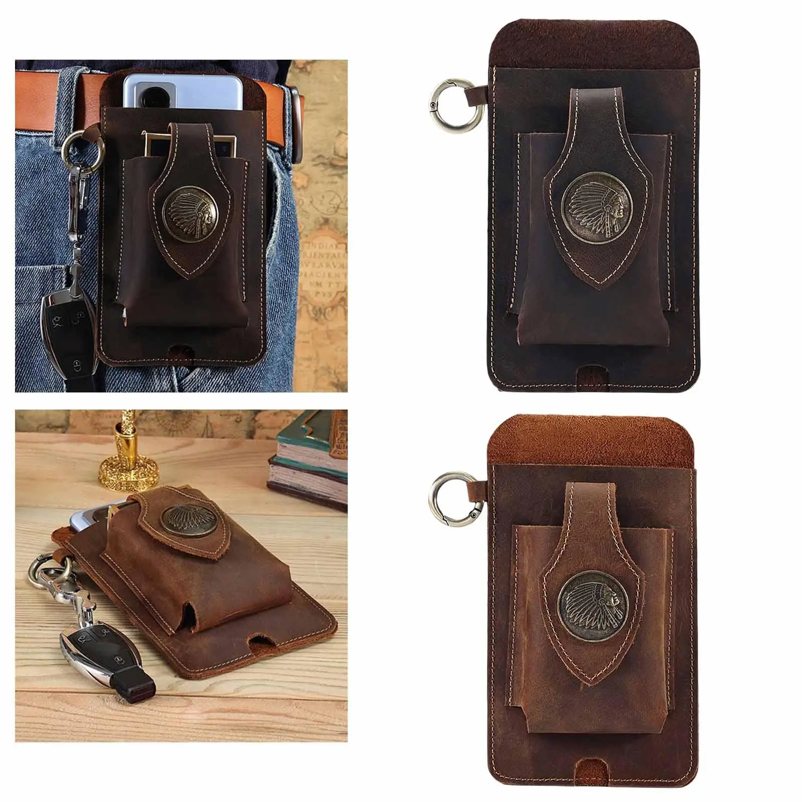 Universal Leather Phone case Pocket Sheath Carrying Pouch Waist Bag for running
Universal Leather Phone case Pocket Sheath Carrying Pouch Waist Bag for running
