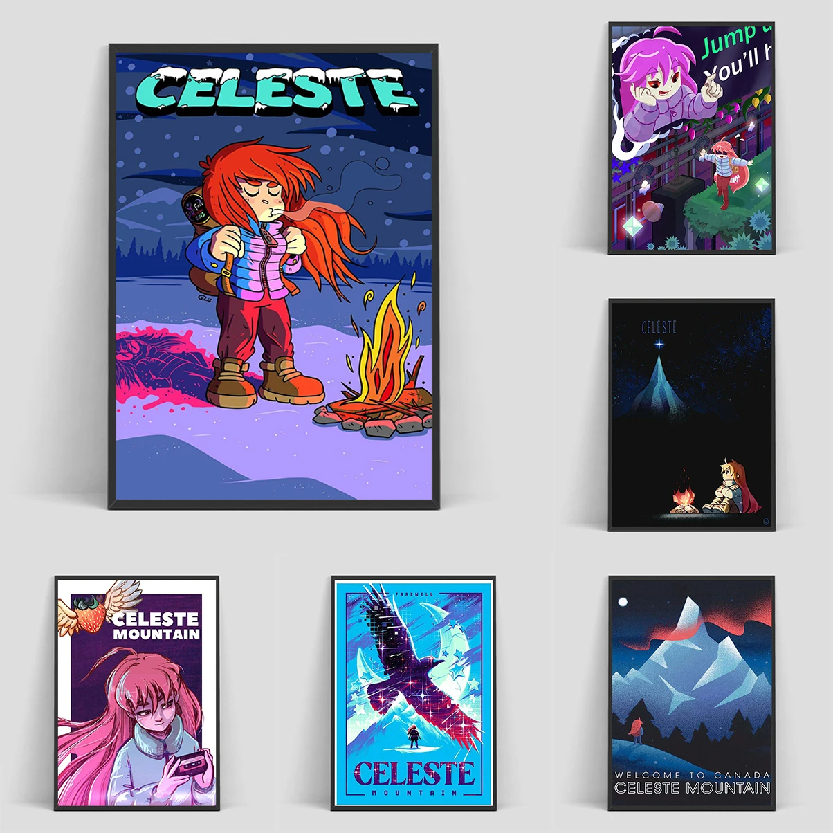 Celeste Game Classic Poster Home Decoration Living Room Decorated Wall Pictures Vintage Decorative Paintings Gift Office Decor
Celeste Game Classic Poster Home Decoration Living Room Decorated Wall Pictures Vintage Decorative Paintings Gift Office Decor