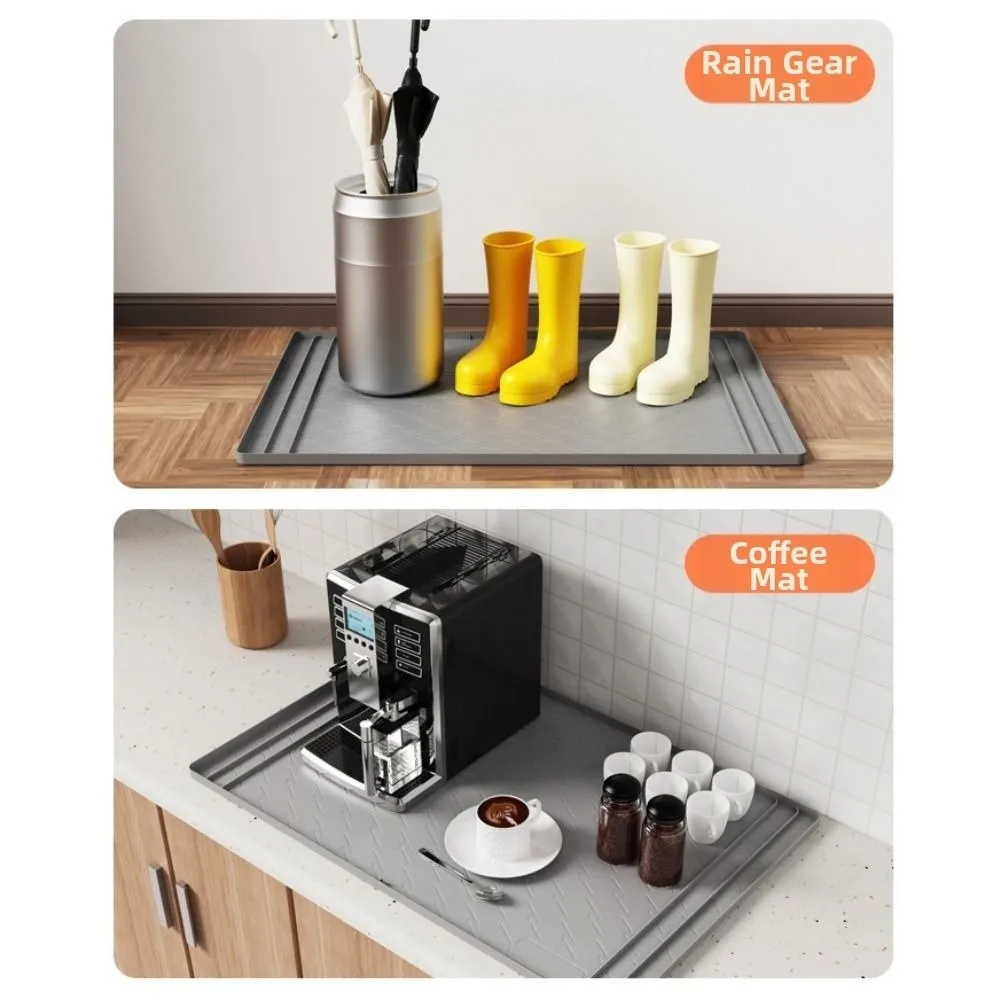 Silicone Under Sink Waterproof Mat Rectangle Non-Slip Under Sink Drip Tray Anti-fouling Scratch-proof Washable Shelf Mats
Silicone Under Sink Waterproof Mat Rectangle Non-Slip Under Sink Drip Tray Anti-fouling Scratch-proof Washable Shelf Mats